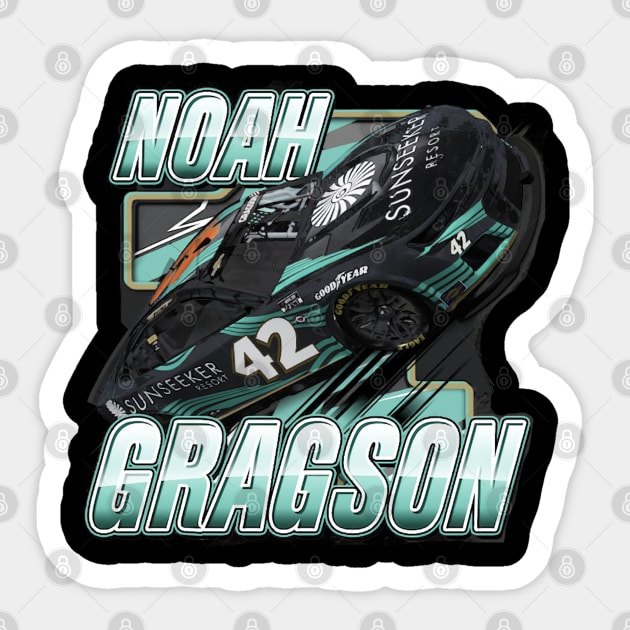 Noah Gragson LEGACY Motosport Sticker by art.Hamdan